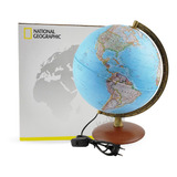 Globo Terrestre Decoração 30cm Gold National Geographic