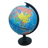Globo Terrestre Giratório Mesa Mapa Mundi Político Escolar
