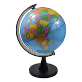 Globo Terrestre Giratório Western Nome Países