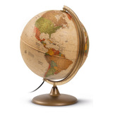 Globo Terrestre Político Discovery Iluminado Grande 30cm