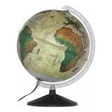 Globo Terrestre Político Histórico 30cm Bivolt Mapa Mundi