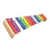 Glockenspiel Vibrafone De Xilofone Glockenspiel De 15 Tons Com Percussão De Bastão
