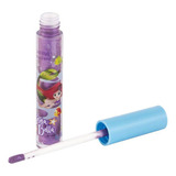 Gloss Labial 4ml Coleção Sereia Bella Cor N 02 Safira Teen Acabamento Brilhante Cor Roxo