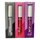 Gloss Labial Big Lip Face Beautiful Com Acido Hialurônico Acabamento Brilhante Cor Moon Transparente