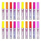 Gloss Labial Fruta Kit C 20 Bfashion Retrô Atacado Maquiagem Acabamento Glossy Cor Incolor