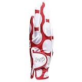 Glove It Luva De Golfe Feminina Luva De Golfe De Couro Cabretta Macia Luvas Femininas Leves Proteção UV Aderência De Desempenho TA DOT Média