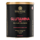 Glutamina 100 Pura 300g Essential Nutrition Sabor Sem Sabor