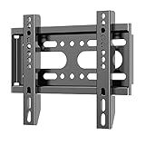 GLWIXY Suporte De Parede Fixo Para TV De Tela Plana De 14 A 42 Polegadas Suporte Pequeno Para TV De Parede Serve Para 19 24 28 32 35 39 40 Polegadas VESA Até 200 X 200 Mm Carga Máxima De 25 Kg Suporte De Montagem De Monitor De Perfil Baixo Fácil De Instalar