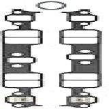 GM Genuine Parts 10159409 Kit De Junta De Coletor De Admissão Com Juntas