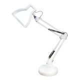 Gmh Luminária Articulada Abajur De Mesa Pixar Luz Led Embutido Direcionável Decorativa 3d Iluminação Leitura Quarto Comoda 5w Dimmerizável Flexível Bivolt 110v 220v Cor Branco