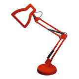 Gmh Luminária Articulada Abajur De Mesa Pixar Luz Led Embutido Direcionável Decorativa 3d Iluminação Leitura Quarto Comoda 5w Dimmerizável Flexível Bivolt 110v 220v Cor Vermelho