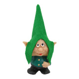 Gnomo Icaro Duende Dos Desejos Amuleto Decorativo Em Resina