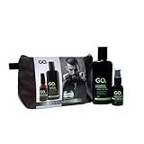 GO Man Kit Necessaire Shampoo E Óleo Tree Barba E Cabelo Anti Coceira Previne A Caspa Natural Vegano Sem Sulfato Sem Sal Hidratante E Condicionante Com Necessaire Go Man 2 Produtos Em 1