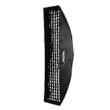 Godox 12 X 47 30 X 120 Cm Honeycomb Grid Softbox Retangular Para Foto Strobe Studio Flash Softbox Bowens Mount