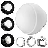 Godox Kit De Difusão ML CD15 Com 3 Adaptadores Difusor De Cúpula De Luz De Flash Compatível Com Godox V1 AD200PRO AD300PRO AD400PRO V850II TT685II TT685 ML30 ML60Bi Etc
