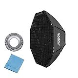 Godox Softbox 95 Cm 94 0 Cm Octagon Honeycomb Grid Strip Softbox Caixa Com Suporte Bowens