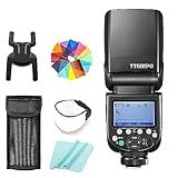 Godox Speedlight TT685IIC Flash GN60 Rotação Estendida Função TCM Sapata De Bloqueio Rápido TTL HSS E Sistema X Sem Fio 2 4G Compatível Com Câmeras Canon