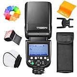 Godox TT685IIC TT685II C E TTL Flash Speedlight 2 4G Wireless Transmisson 1 8000s HSS GN60 Flash Compatível Com Câmeras Canon 1100D 7D 60D 50D 60D 600D 90D 250D R5 850D