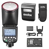 Godox V1 Pro V1Pro N Flash Speedlite Para Câmera GODOX V1 N Versão Atualizada Para Câmeras Nikon