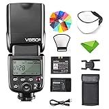 Godox V850II V850 Flash Para Sony Canon Nikon Pentax Fuji Olympus Panasonic GN60 2 4G 1 8000s HSS 650 Full Power Flashes 2000mAh Li Ion Battery 1 5s Recycle Time Camera Speedlight Speedlite