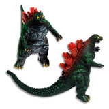 Godzilla De Borracha Brinquedo Dinossauro Monstro