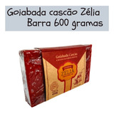 Goiabada Cascão Zélia Barra 600 Gramas Muito Cremosa Caseira
