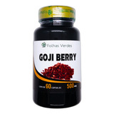 Goji Berry Cromo Vit C Vit E 60 Cápsulas 500mg