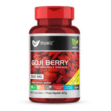 Goji Berry Muwiz 120 Cápsulas 500mg C Vitaminas E Minerais