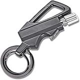 Gokame Chaveiro Multiferramenta Com Palito De Metal De Pederneira Abridor De Garrafa Fivela De Montanhismo Anéis De Chave De Carro Sempre à Prova D água Fósforos Em Qualquer Lugar