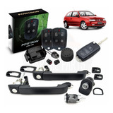 Gol G2 Bola 2 Portas Jogo Maçanetas C Kit Alarme Positron