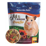 Gold Mix Hamster Chinchila Esquilo Da Mongolia 500g