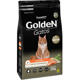 Golden Premium Castrados Para Gatos Adulto Sabor Salmão 3kg