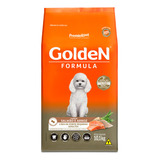 Golden Premium Especial Formula Alimento Para Cão Adulto De Raça Pequena Sabor Salmão E Arroz Em Sacola De 10 1kg