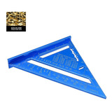 Goldline Esquadro Blue Em Alumínio Anodizado 7 Polegadas
