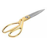 Goldline Tesoura Clássica Dourada Fit Pequeno
