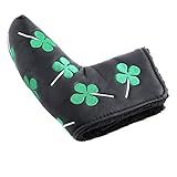 Golf Putter Head Covers Blade Club Headcover PU Leather Protector Cover Black White Fits All Putters For Men Women Preto 