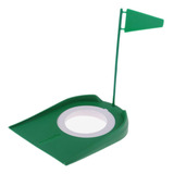 Golf Putting Cup Bandeira Golfe Colocando Buraco Copo Verde