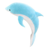 Golfinho De Pelúcia Azul Grande 95cm Plush Antialérgico