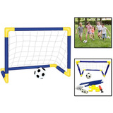 Golzinho Infantil Mini Trave De Futebol Desmontável C Bola