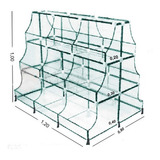 Gondola Em Vidro 1 20 X 1 00 X 0 80