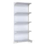 Gondola Parede 202 Fit Inicial Branco 5 Bandeja Spe Etiqueta