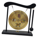 Gongo Ornamento Gongos De Vento De Bronze Desktop Estilo D