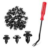GOOACC 100 Peças 7 Mm 8 Mm 10 Mm Compatível Com Subaru Tipo Push Fixadores Rebites Clipes Atualização Original Para 90914 0007 90913 0067 E 90914 0051 Removedor De Fixador Bônus