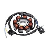 GOOFIT Substituição Da Bobina Do Estator Da Motocicleta Para Gerador De Estator De Motor Magnético KFX50 KSF50 2007-2009-2013-2017 21003-Y003
