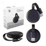Google Chromecast 3 Geração Full Hd Carvão Versão