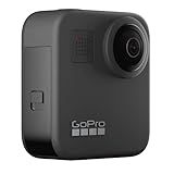 GoPro MAX - Câmera 360 à Prova D-água - Tradicional Com Tela Sensível Ao Toque Esférica 5-6K30 Vídeo HD 16-6MP 360 Fotos 1080p Estabilização De Transmissão Ao Vivo Preta