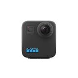 GoPro Max 360 - Câmera De Ação à Prova D-água- Vídeo 360 5-6K- Reenquadramento 4K- Foto 360- GPS- Live 1080p- Max HyperSmooth- TimeWarp- Trava De Horizonte