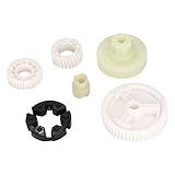 Gorgeri Kit De Reparo De Engrenagem Do Motor Regulador De Elevação De Janela 6 Peças Dianteira Traseira Kit De Substituição De Engrenagens De Motor Para Regulador De Janela