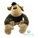 Gorila Macaco De Pelúcia Safari 18cm Para Quarto De Bebe