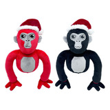 Gorilla Tag De Pelúcia 2 Bonecos Gorilas Multicoloridos